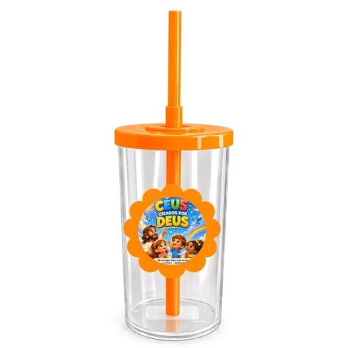 Copo Short Drink Flor Personalizado Céus Criados Por Deus