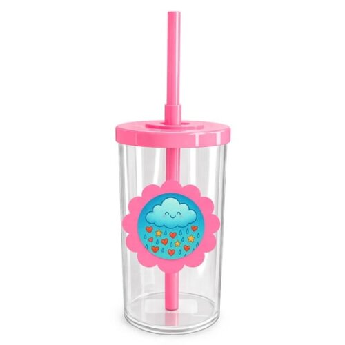 Copo Short Drink Flor Personalizado Chuva de Bênçãos