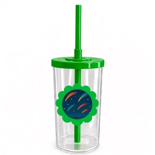 Copo Short Drink Flor Personalizado Cometas
