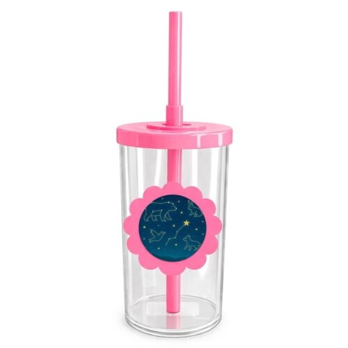 Copo Short Drink Flor Personalizado Constelações