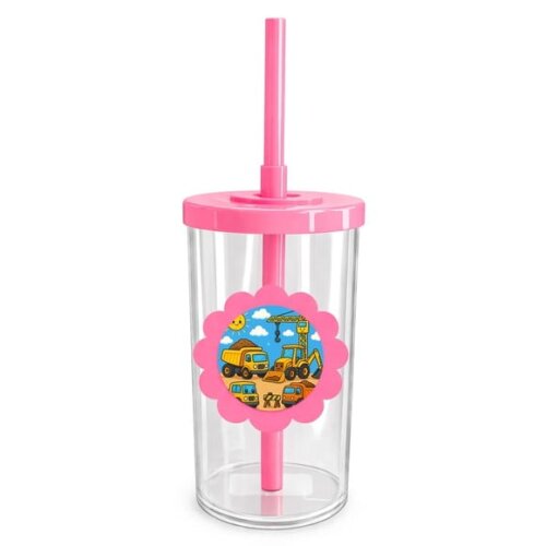 Copo Short Drink Flor Personalizado Construção Civil
