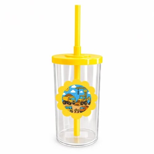 Copo Short Drink Flor Personalizado Construção Civil