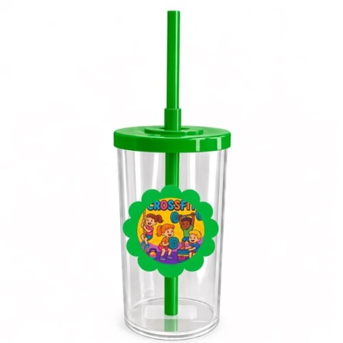 Copo Short Drink Flor Personalizado Crossfit