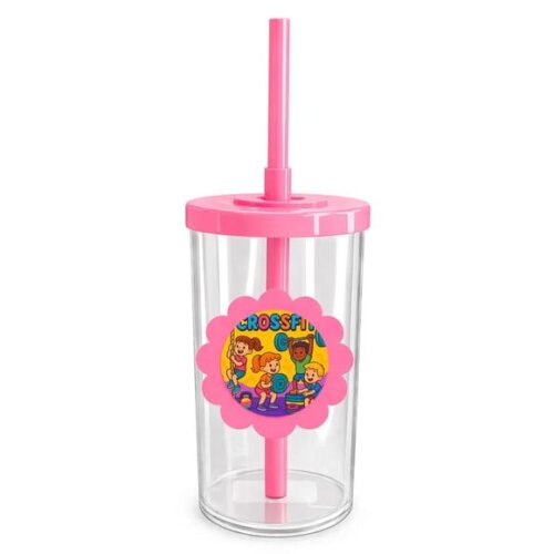 Copo Short Drink Flor Personalizado Crossfit