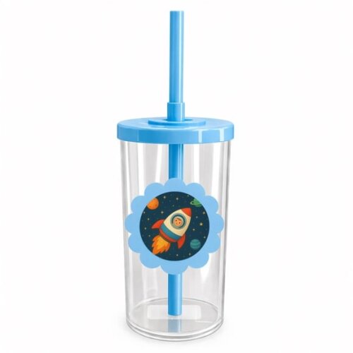 Copo Short Drink Flor Personalizado Espaço Sideral