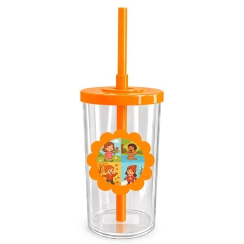 Copo Short Drink Flor Personalizado Estações do Ano