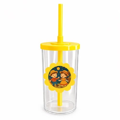 Copo Short Drink Flor Personalizado Festa Junina