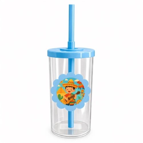 Copo Short Drink Flor Personalizado Festa Mexicana