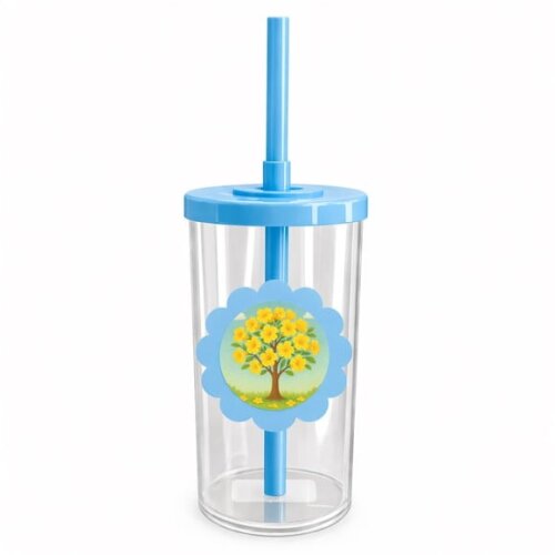 Copo Short Drink Flor Personalizado Flor de Ipê Amarela