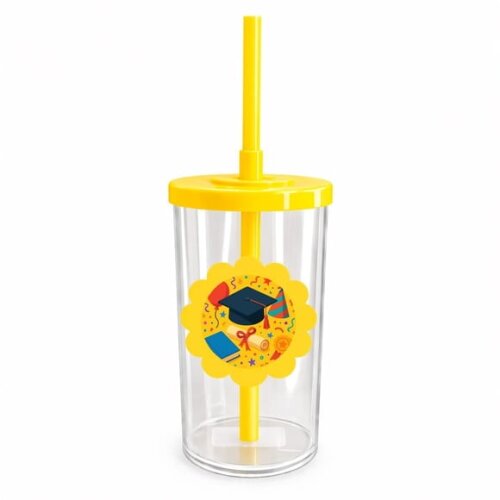 Copo Short Drink Flor Personalizado Formatura