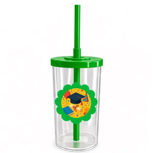 Copo Short Drink Flor Personalizado Formatura