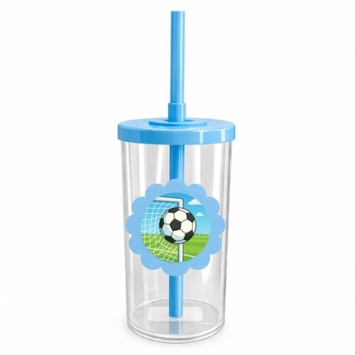 Copo Short Drink Flor Personalizado Futebol