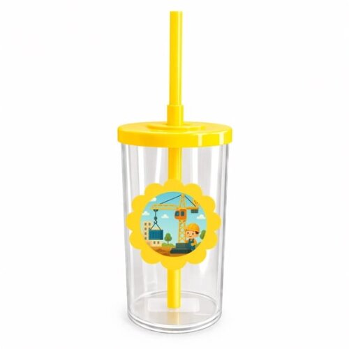Copo Short Drink Flor Personalizado Grua