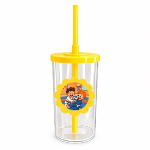 Copo Short Drink Flor Personalizado Jiu-jítsu