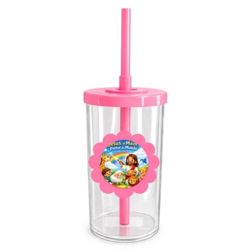 Copo Short Drink Flor Personalizado Maior Pintor do Mundo