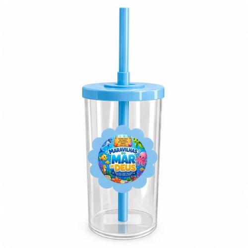 Copo Short Drink Flor Personalizado Maravilhas Mar de Deus