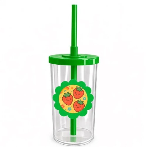 Copo Short Drink Flor Personalizado Moaranguinhos Fofos