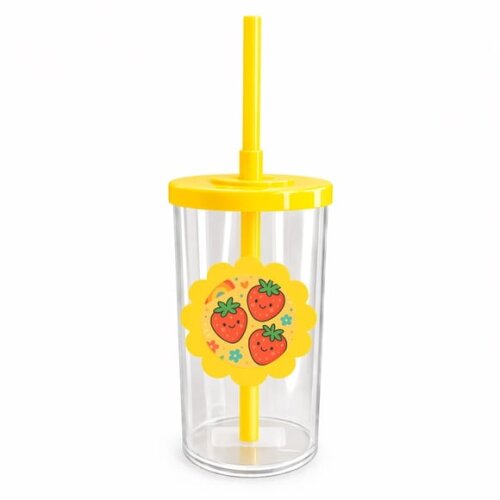 Copo Short Drink Flor Personalizado Moaranguinhos Fofos