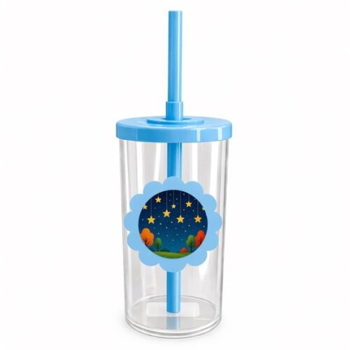 Copo Short Drink Flor Personalizado Noite das Estrelas