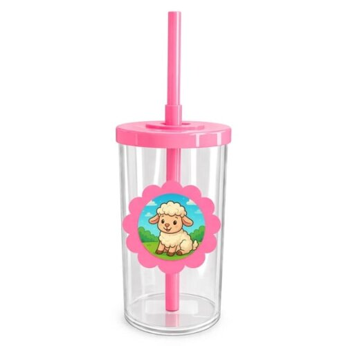 Copo Short Drink Flor Personalizado Ovelhinha
