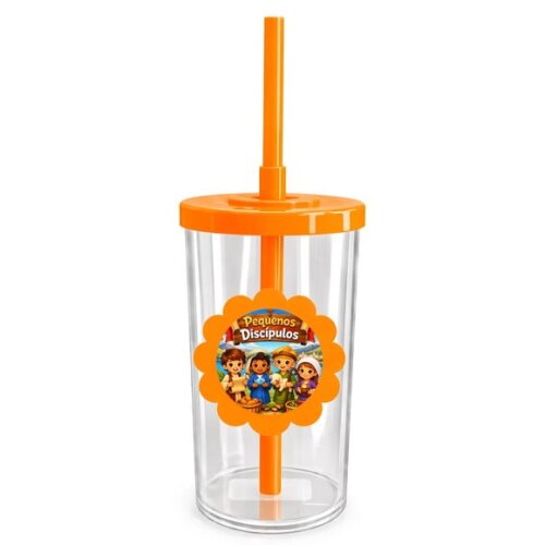 Copo Short Drink Flor Personalizado Pequenos Discípulos