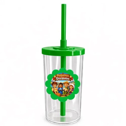 Copo Short Drink Flor Personalizado Pequenos Discípulos