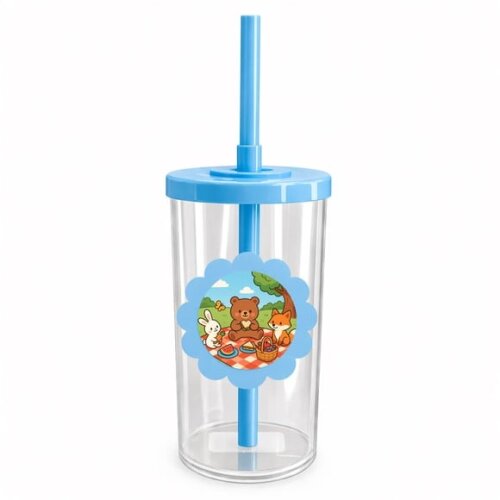 Copo Short Drink Flor Personalizado Picnic