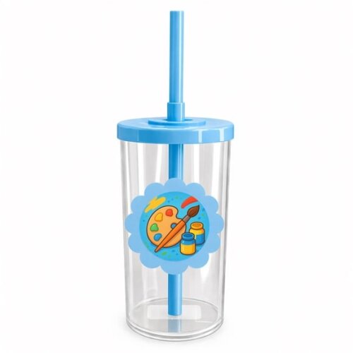 Copo Short Drink Flor Personalizado Pintura e Tintas