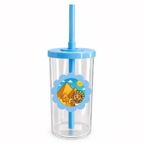 Copo Short Drink Flor Personalizado Pirâmides do Egito