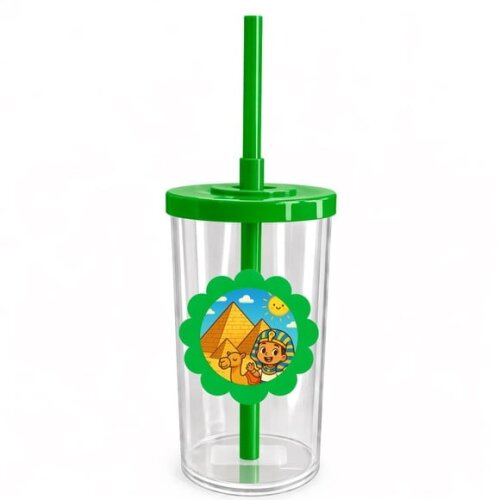 Copo Short Drink Flor Personalizado Pirâmides do Egito