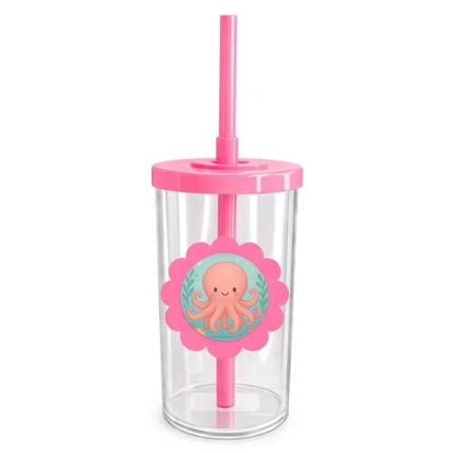 Copo Short Drink Flor Personalizado Polvo