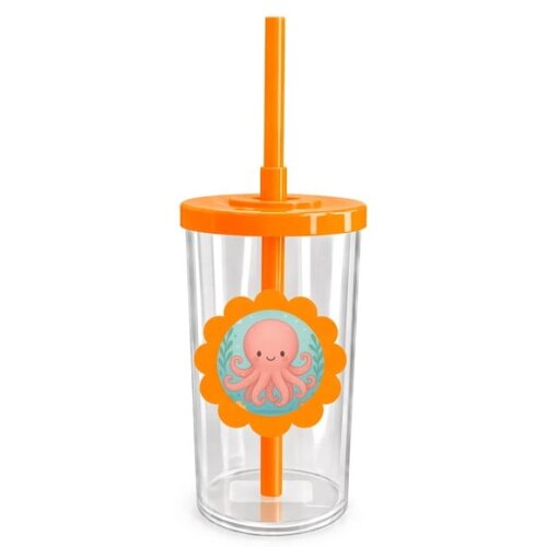 Copo Short Drink Flor Personalizado Polvo