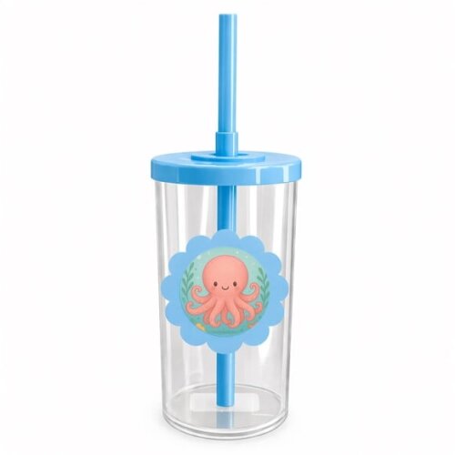 Copo Short Drink Flor Personalizado Polvo