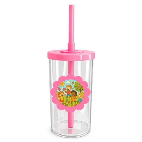 Copo Short Drink Flor Personalizado Primavera Divertida