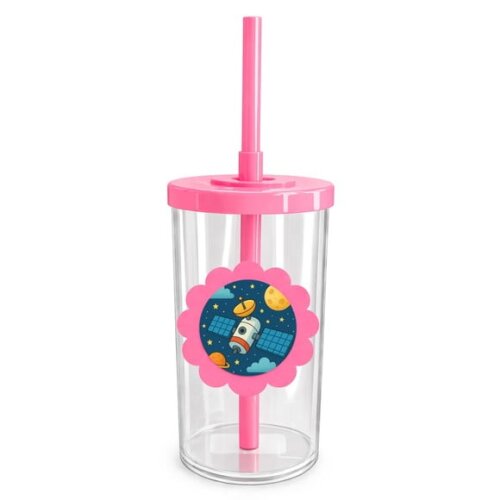 Copo Short Drink Flor Personalizado Satélite