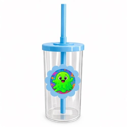 Copo Short Drink Flor Personalizado Slime