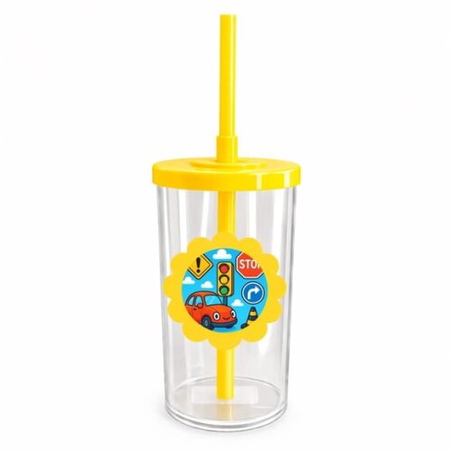 Copo Short Drink Flor Personalizado Trânsito