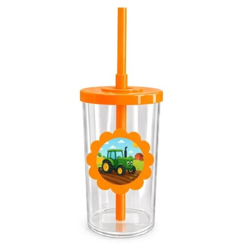 Copo Short Drink Flor Personalizado Trator