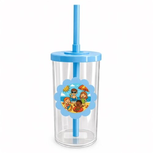 Copo Short Drink Flor Personalizado Verão Divertido