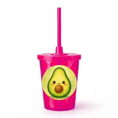 Copo Twister Personalizado 300ml Abacate