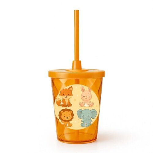 Copo Twister Personalizado 300ml Animais Fofinhos Baby
