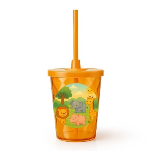 Copo Twister Personalizado 300ml Animais Selvagens