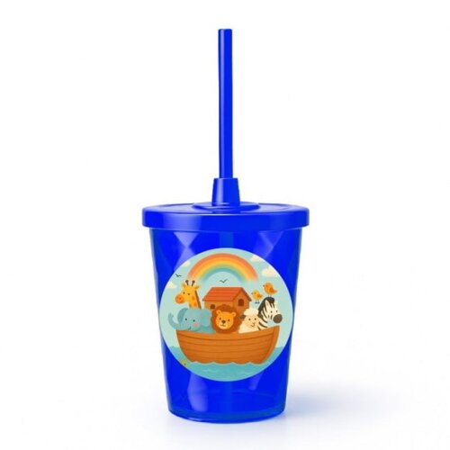 Copo Twister Personalizado 300ml Arca de Noé