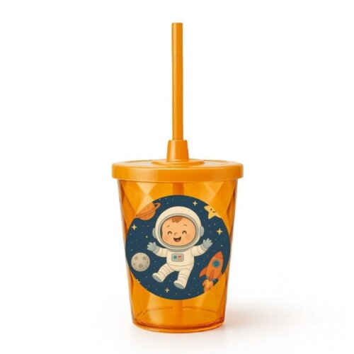 Copo Twister Personalizado 300ml Astronauta Baby