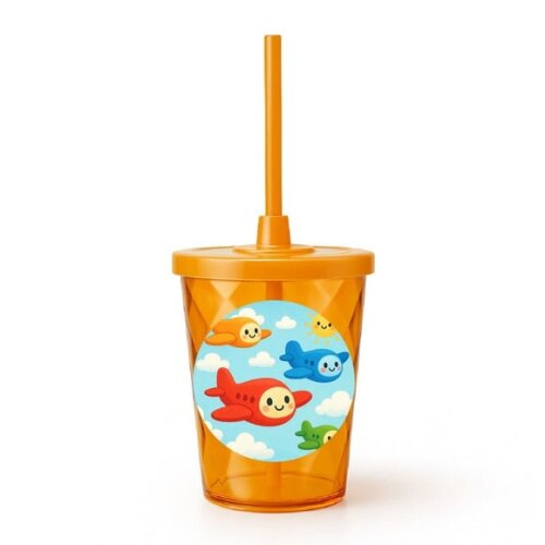 Copo Twister Personalizado 300ml Aviões