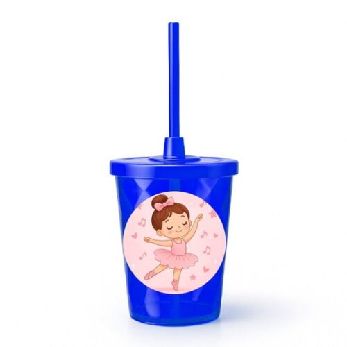 Copo Twister Personalizado 300ml Bailarina
