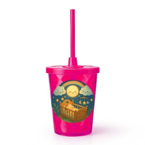 Copo Twister Personalizado 300ml Berço Encantado