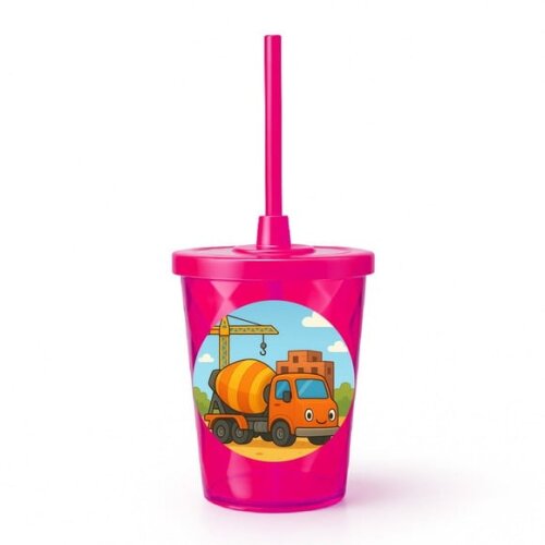 Copo Twister Personalizado 300ml Betoneira