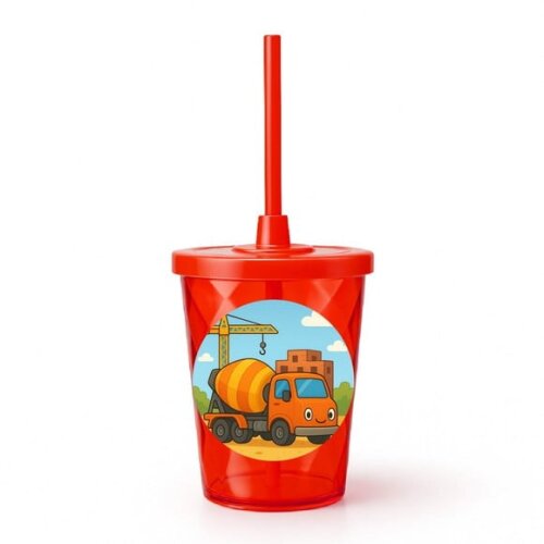 Copo Twister Personalizado 300ml Betoneira