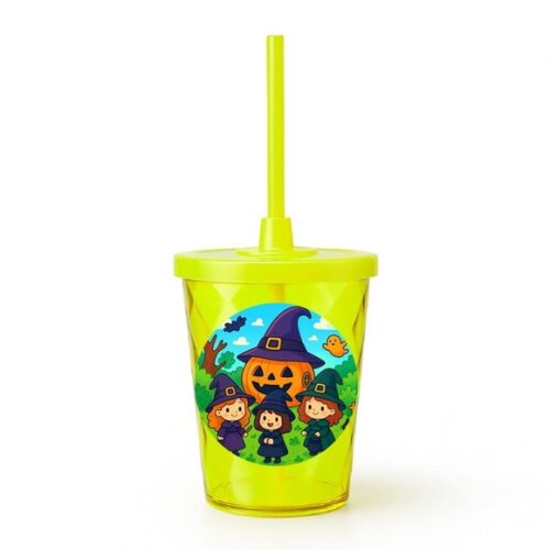 Copo Twister Personalizado 300ml Bruxinhas Fofas